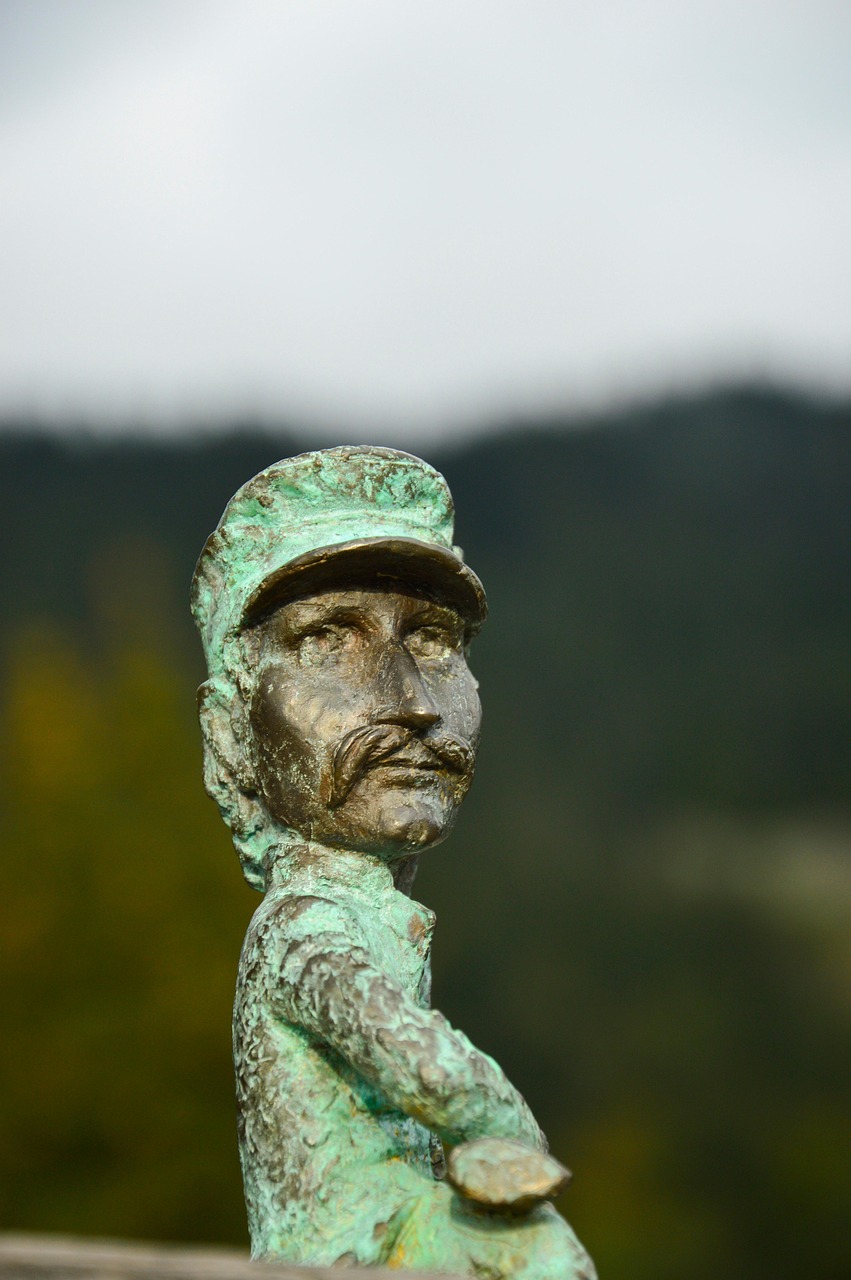 sculpture, statue, man, mini sculpture, ukrainian art, figure, art, artwork